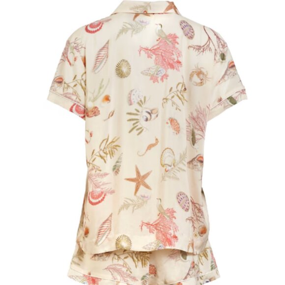 Whispering Sands Lotus Pink Short Pajamas - Picture 4 of 11